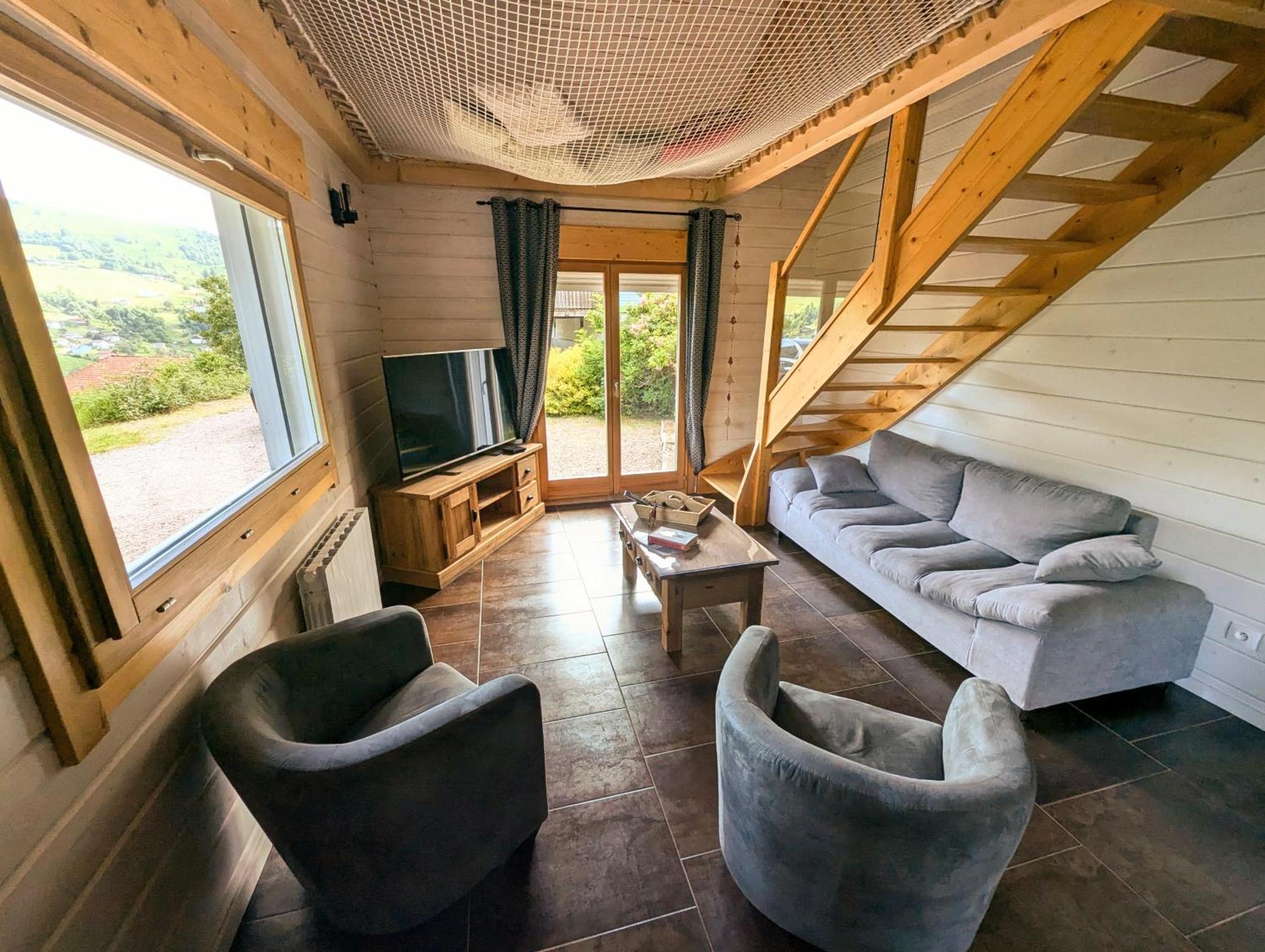 Chalet Sauna Jacuzzi 6 Personnes 라브레세 외부 사진