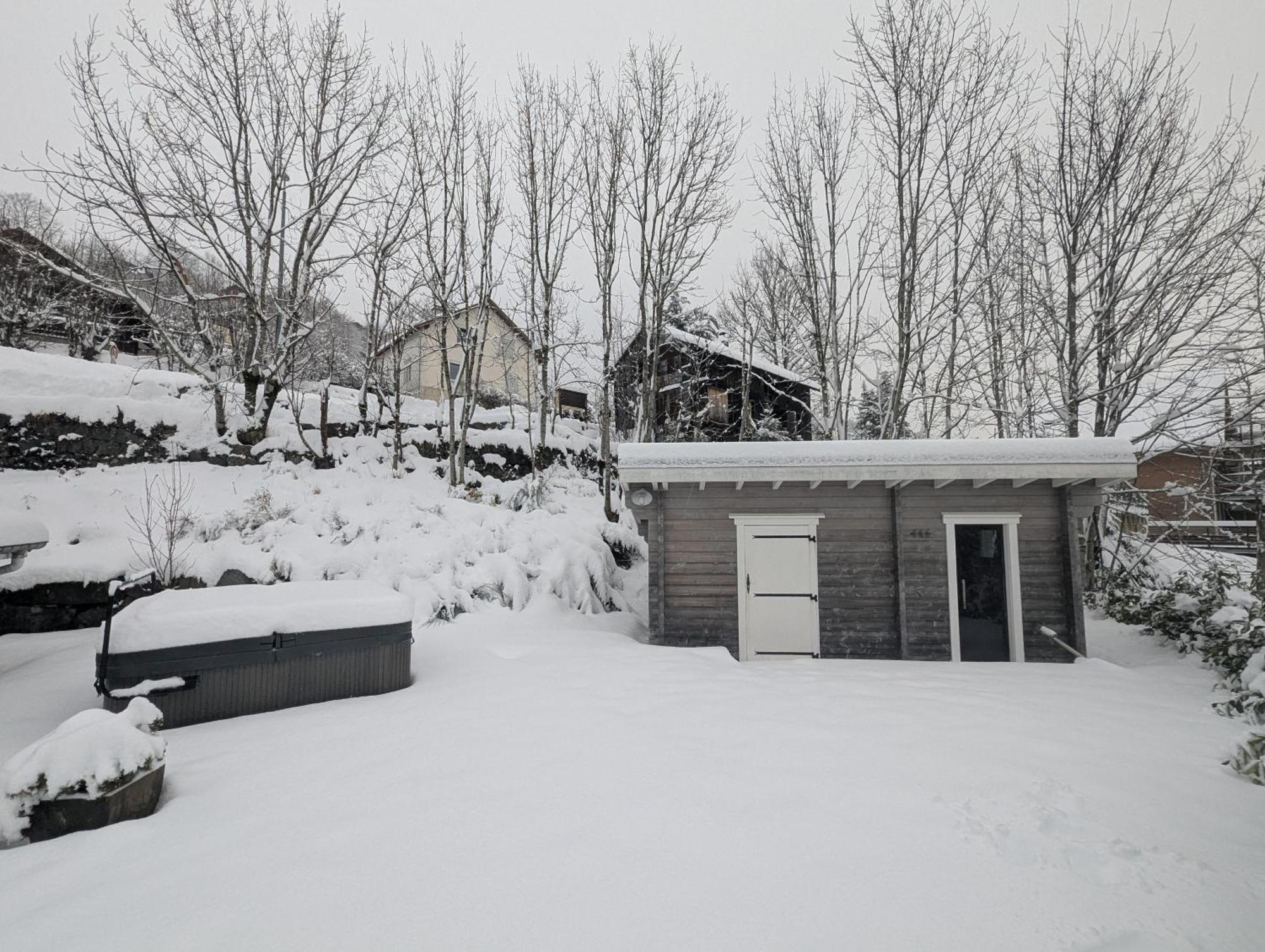 Chalet Sauna Jacuzzi 6 Personnes 라브레세 외부 사진